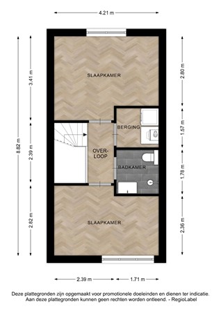 Floorplan - Spiraalstraat 63, 7415 XC Deventer